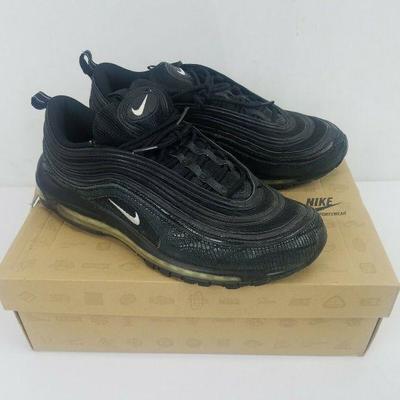 Nike Air Max '97 Used Size 12 2009 Snake Black & White 312641 012 Original Box