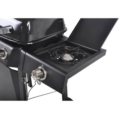 RevoAce 3-Burner Gas Grill with Side Burner, Black - Open Box, New