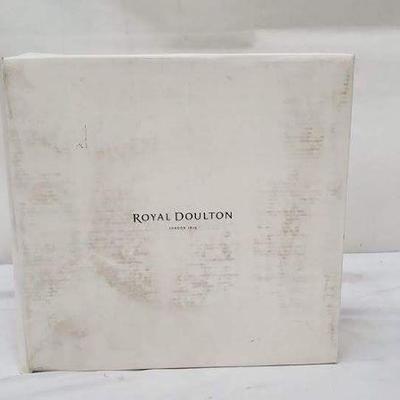 Royal Doulton Signature Blue 4 PC Place Setting, Open Box - New