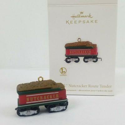 3 Hallmark Keepsake Ornaments Lionel Trains 2012 Nutcracker Route 17th in Series