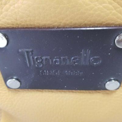 Tignanello Leather Handbag - Light and Dark Leather