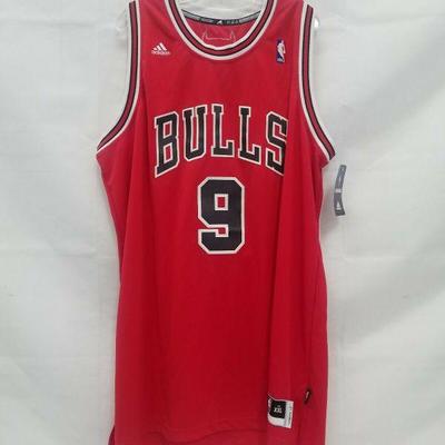 Adidas NBA Chicago Bulls Luol Deng #9 Men's 2XL Jersey, NWT. MSRP $110