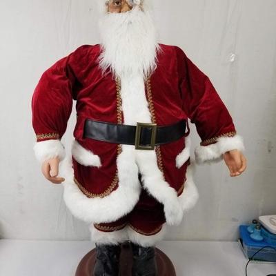 Life Size Santa Claus, Collapsible for Easier Storage