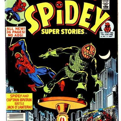 SPIDEY SUPER STORIES #51 Bronze Age Comic Book 1982 Marvel Comics & Electric Company VF