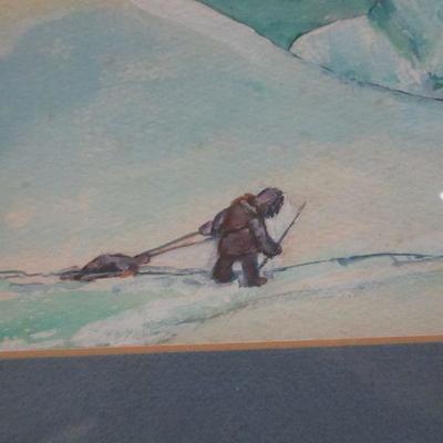 Lot 61 - Artic Themed Painting