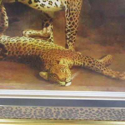 Lot 70 - Leopard Animal Print Picture