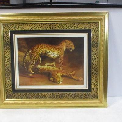 Lot 70 - Leopard Animal Print Picture