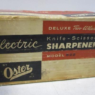 Lot 90 - Oster Deluxe Knife Sharpener 