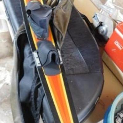 HO Graphite T-1 Herb O'Brien Water Professional Slalom  Water Ski with Carry Bag
