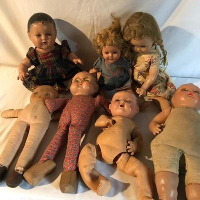 Lot 295 - Antique Dolls
