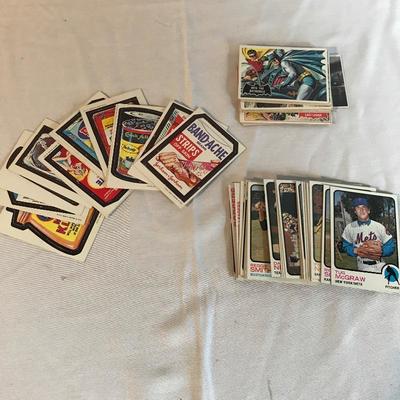 Lot 300 - Collector's Cards, Wacky Packages, Baseball and Batman 
