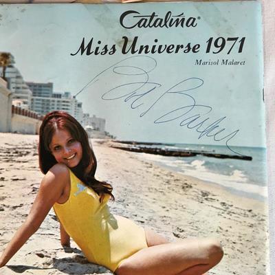 Lot 301 - Vintage Programs with Signatures, Bob Barker & More