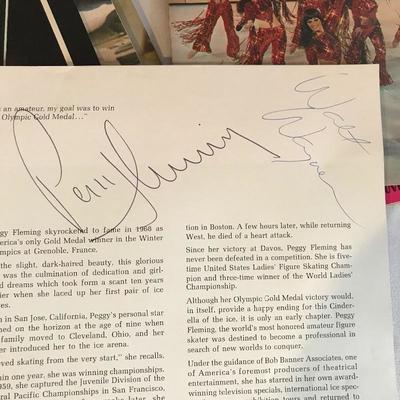Lot 301 - Vintage Programs with Signatures, Bob Barker & More