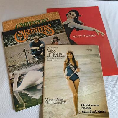 Lot 301 - Vintage Programs with Signatures, Bob Barker & More