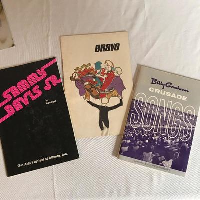Lot 301 - Vintage Programs with Signatures, Bob Barker & More