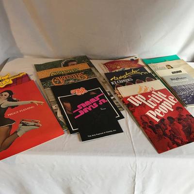 Lot 301 - Vintage Programs with Signatures, Bob Barker & More