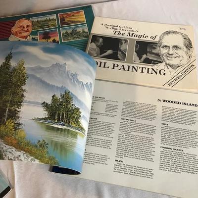 Lot 303 - Painting Supplies and Books 