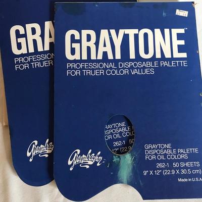 Lot 303 - Painting Supplies and Books 