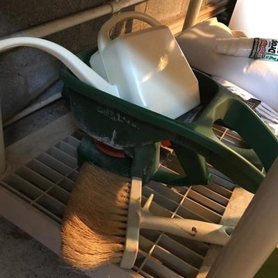 Lot 309 - Household Tools, Shelf & More