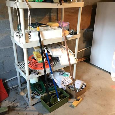 Lot 309 - Household Tools, Shelf & More