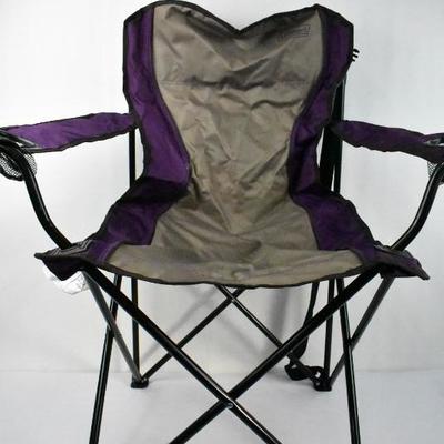 coleman oversized quad chair with lumbar support