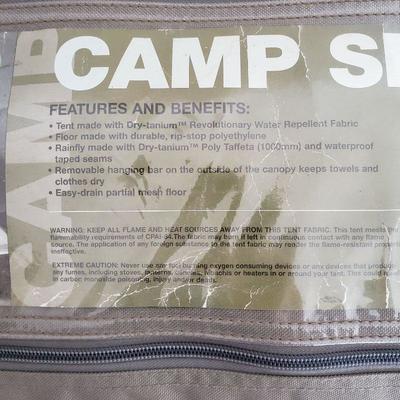 Camp Shower by Guide Series 4'x4'x86"