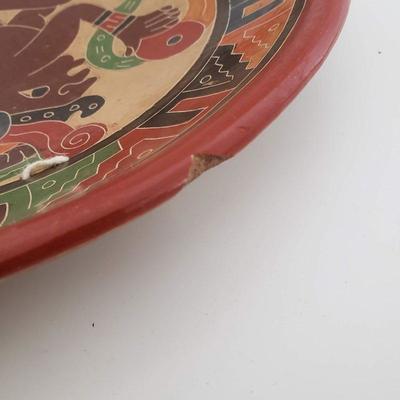 2 Pieces Native American Wall Art - clock doesn't work
