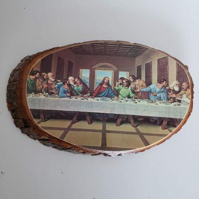 The Last Supper print on Wood Wall Art