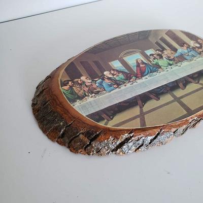 The Last Supper print on Wood Wall Art