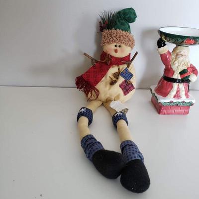 3 Pieces Christmas DÃ©cor - Santa, Mickey Mouse