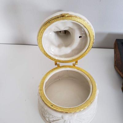 3 Small Jewelry Boxes - Angel