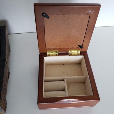 3 Small Jewelry Boxes - Angel