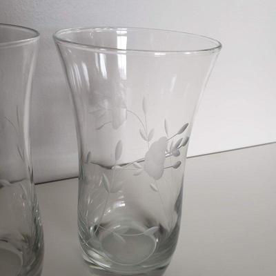 4 Princess House Exclusive Glass Cups