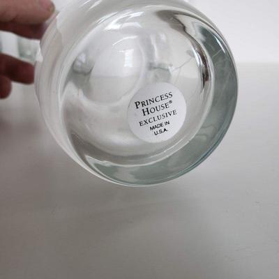 4 Princess House Exclusive Glass Cups