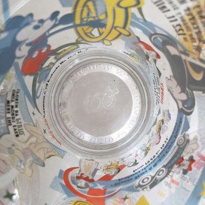 6 Glass Disney Cups - Disneyland/Disneyworld Anniverary and McDonald's