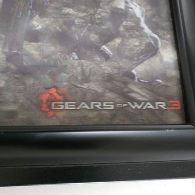 Gears of War 3 3D Framed Wall Art