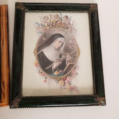 3 Pieces Framed Religious Wall Art