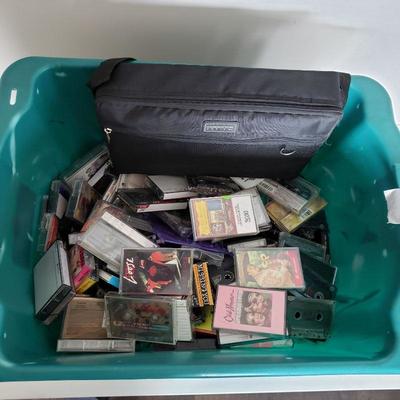 Tub of Cassette Tapes - Unsorted
