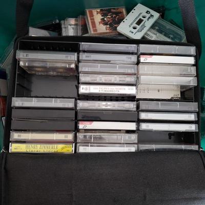 Tub of Cassette Tapes - Unsorted