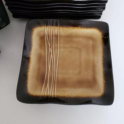 Baum Galaxy Amber Dinnerware - Plates, Bowls, Mugs