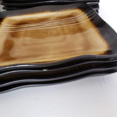 Baum Galaxy Amber Dinnerware - Plates, Bowls, Mugs