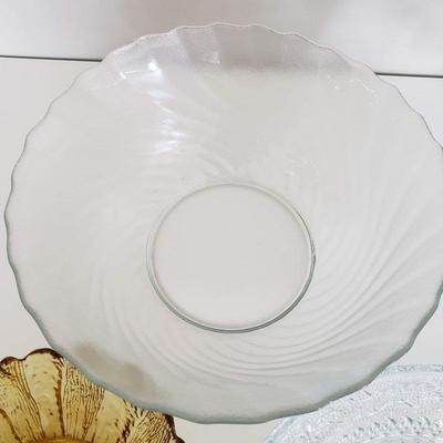 Assorted Glass Bowls + Punch Bowl