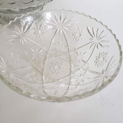 Assorted Glass Bowls + Punch Bowl