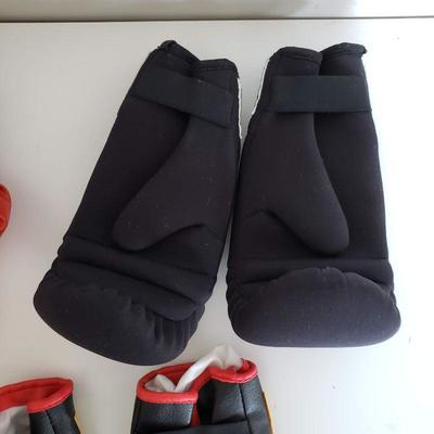 3 Sets Kids, Womens, and Bag Boxing Gloves