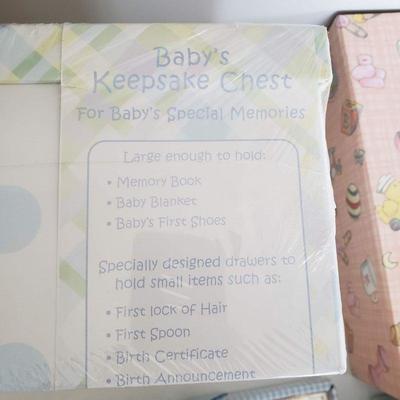 Assorted Baby Keepsake Items