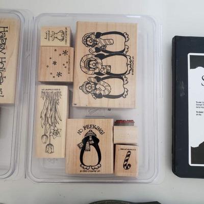 Assorted Stamp Equipment - Christmas Designs