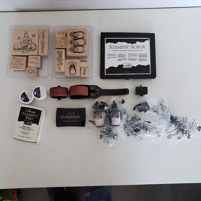 Assorted Stamp Equipment - Christmas Designs