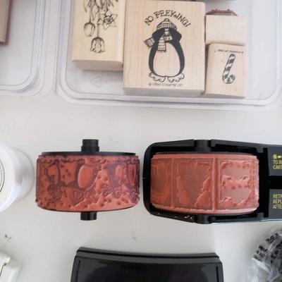 Assorted Stamp Equipment - Christmas Designs