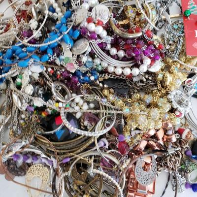 4 Pounds Costume Jewelry - Assorted and Uninspected