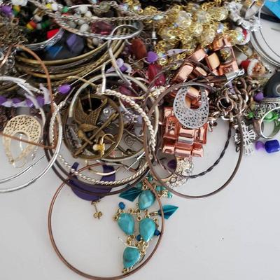 4 Pounds Costume Jewelry - Assorted and Uninspected